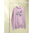 thumbnail image 3 of Butterfly Kind People Hoodie Women -Image by Shutterstock, Female Medium, 3 of 4