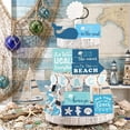 thumbnail image 6 of 15-Piece Summer Beach Layered Tray Decor Set, Coastal Seashell Nautical Centerpiece Arrangement, Wooden Tabletop Display for Home Kitchen Living Room, 6 of 7