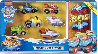 paw patrol die cast gift set