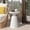 White, variant on Mintazer Outdoor Metal Side Table with Pedestal Designed for Garden, Backyard, Balcony, Black