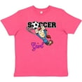 thumbnail image 3 of Inktastic Soccer Girl Goalie Youth T-Shirt, 3 of 5