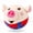 Red, variant on YESGIRL Rechargeable Interactive Dog Ball Toy with Sound, Bounce, Voice Recording and Washable Plush Cover