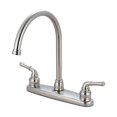 thumbnail image 1 of Accent K-5340-BN Two Handle Kitchen Faucet - Brushed Nickel, 1 of 1