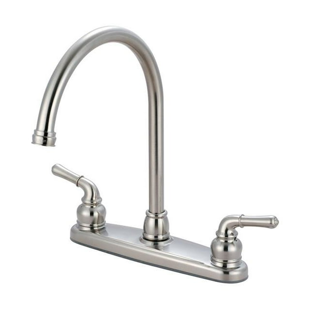 Accent K-5340-BN Two Handle Kitchen Faucet - Brushed Nickel