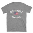 thumbnail image 1 of Gulf Shores Alabama Patriot Men's Cotton T-Shirt, 1 of 1
