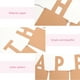thumbnail image 3 of PTOOTP Pancarta de papel con letras de feliz cumpleaños, pancarta de fotos para pared, decoración para fiestas de cumpleaños (papel kraft), 3 of 7
