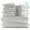 White, variant on Hearth & Harbor Bath Towel Collection, 100% Cotton Luxury Soft Set of 2 Bath Towels, 2 Hand Towels & 6 Washcloths - Ice Blue