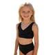 thumbnail image 5 of Traje de baño de 2 piezas para mujer, trajes de baño para mujer, conjunto de bikini de dos piezas de color liso para niñas y niñas., 5 of 6
