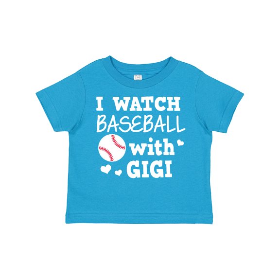 Inktastic I Watch Baseball with My Gigi Boys or Girls Toddler T-Shirt