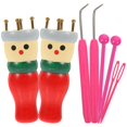 thumbnail image 1 of EASTIN Wooden Doll Spool Knitting Kit for Kids Machine Child, 1 of 6