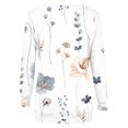 thumbnail image 5 of Long Sleeve Pullover for Women Round Neck Floral Printed Tops 2023 Winter Loose Casual Blouse, 5 of 5