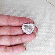 CXWIND 3pcs Retro Antique Serenity Prayer Pendant Charm For DIY Crafts Jewelry Making Bracelet Earrings Necklace Accessories Bulk