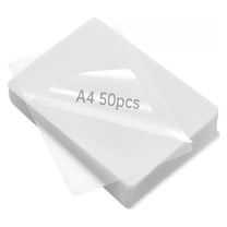 Crenova A4 Thermal Laminating Pouches Clear Laminating Sheets 3Mil for Laminator Machine, 50-Packs