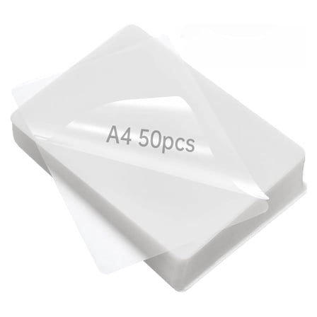Crenova A4 Thermal Laminating Pouches Clear Laminating Sheets 3Mil for Laminator Machine, 50-Packs