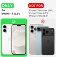thumbnail image 4 of Funda de Silicona Premium, compatible con MagSafe, a Prueba de Golpes, para iPhone 17 6.3", Matcha, 4 of 7