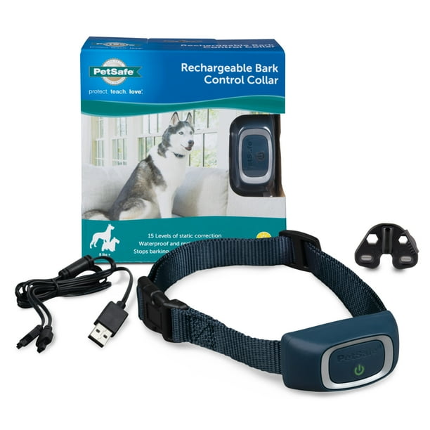 PetSafe Rechargeable Bark Control Collar for Dogs Over 8 lb., Automatic