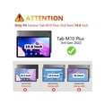 thumbnail image 2 of Étui Clavier Sans Fil pour Lenovo Tab M10 Plus 3ème Génération 10.6 Pouces 2022 Tablette, Support Intelligent, 2 of 2