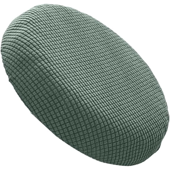Round Bar Stool Covers Elastic Bar Stool Cushion Cover Washable Stool Cushion Slipcover for Round Chair, Diameter 15.8inch