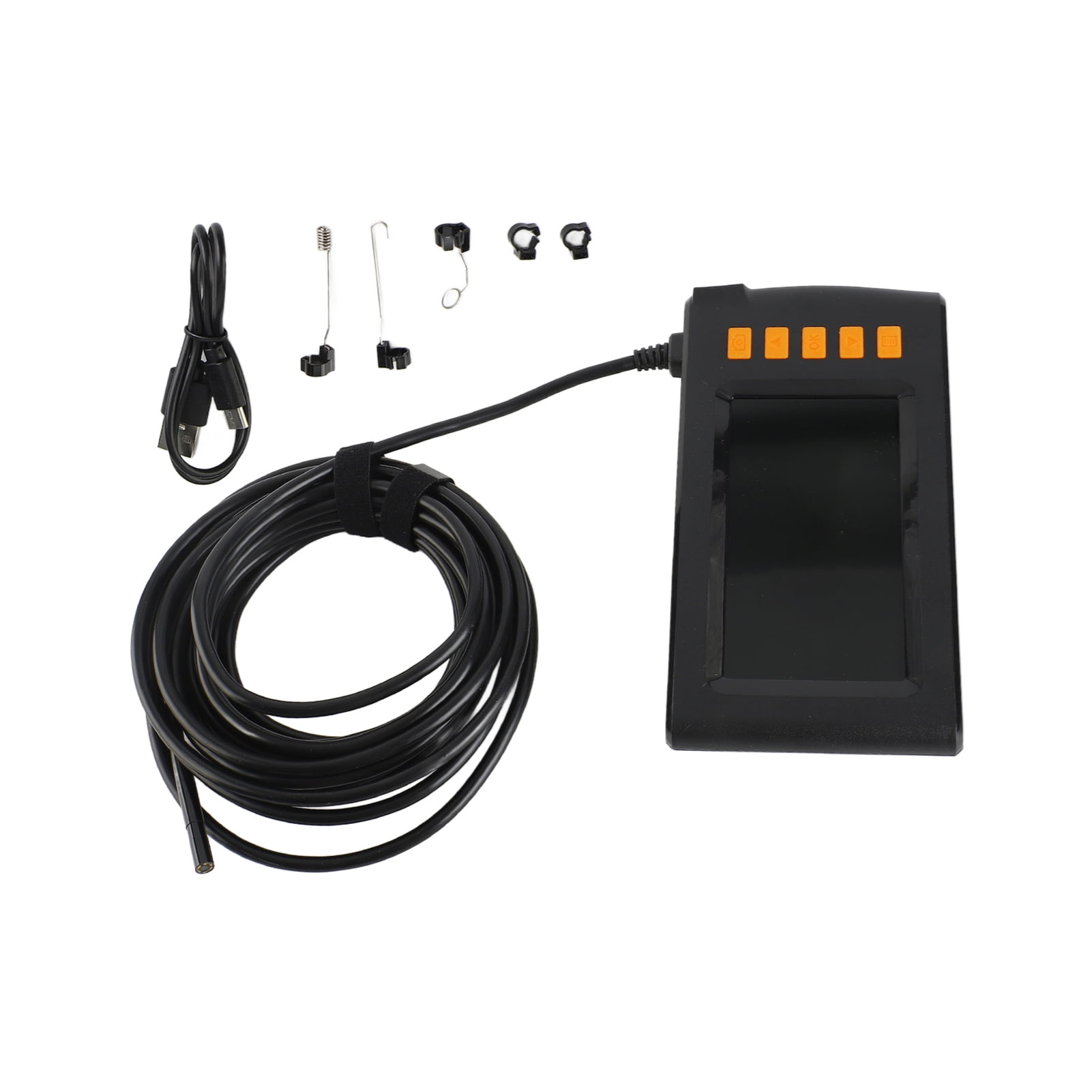Borescope Endoscope Camera With 6LED Light 1920x1080P Borescope Tool 5.5mm IP67 Water Resistant Lens Inspection Camera For Pipeline Maintenance Car Repair