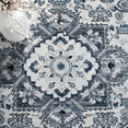 thumbnail image 6 of SAFAVIEH Charleston Hannan Oriental Area Rug, Blue/Gray, 6'7" x 6'7" Round, 6 of 11
