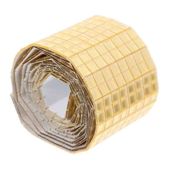 UPOUART Golden Acrylic Mirror Decals for Bar Counters and Home Decoration