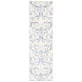 thumbnail image 5 of SAFAVIEH Jardin Garrick Floral Wool Area Rug, Ivory/Blue, 5' x 8', 5 of 10