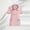 🔥 Pink, variant on Sentmoon Scrub Tops Women Blouses Dressy Casual Women's Nurses Tunic Uniform Clinic Carer V Neck Protective Clothing Casual for Working Out & Gym S