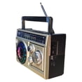 thumbnail image 4 of Radio AM/FM/SW Solar Recargable (5V), Bluetooth, USB/TF, Lampara y Luz RGB, 4 of 7