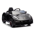 thumbnail image 1 of Montable Eléctrico INJUSA Coche Porsche Spyder Black 12v con R/C, 1 of 6