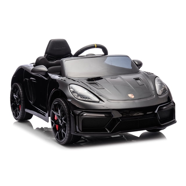Montable Eléctrico INJUSA Coche Porsche Spyder Black 12v con R/C