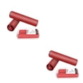 thumbnail image 4 of Yuarrent 1 par de empuñaduras de silicona para manillar de bicicleta de montaña, empuñaduras de 22,2mm, tapones para manillar, accesorios para rojo 2piezas Yuarrent CBP014498, 4 of 6