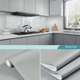 thumbnail image 5 of 1 Roll Premium Frosted Solid Color Oil-proof Kitchen Wallpaper - Durable, Self-adhesive & Removable PVC Sticker - Instantly Transform Cabinets, Countertops, Furniture & More - Fade-resistant, Hassle-f, 5 of 5