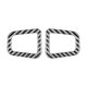thumbnail image 1 of Para 4 2010-2016 Tablero de instrumentos Decoración de salida Calcomanía Cubierta Accesorios interiores Patrón de fibra de carbono, 1 of 5