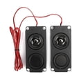 thumbnail image 1 of 8Ω 5W Portable Heavy Bass o Cavity 40mm Magnetic Dual Speaker for TV Monitor, 1 of 4