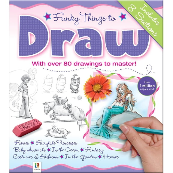 Funky Things to Draw (Hardcover) by Paul Konye, Kate Ashforth