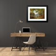 thumbnail image 4 of Jacobus Johannes van Poorten 24x18 Black Modern Framed Museum Art Print Titled - Redwild Am Walddteich (1894), 4 of 5