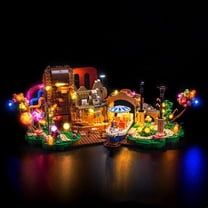 ‌LED Light Compatible with Legos 21360 Building Set, LED Light Kit for Legos 21360 Chocolate Factory Building Toy, Decoration Lights, No Building Model Kit