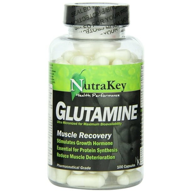 Nutrakey LGlutamine 100 Capsules