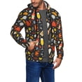 thumbnail image 2 of Naloa Seafood And Drinks Men’s Hoodies, Zip up Hoodie, Sweatshirts,Hoodies for Men Sizes S-3XL-XX-Large, 2 of 5