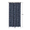 thumbnail image 5 of Dark Blue Christmas Snowflake Pattern Shower Curtain 36"x72" ,Bathroom Decorative Shower Curtains Set with 12 Hooks,Modern Waterproof Washable Shower Curtain, 5 of 6