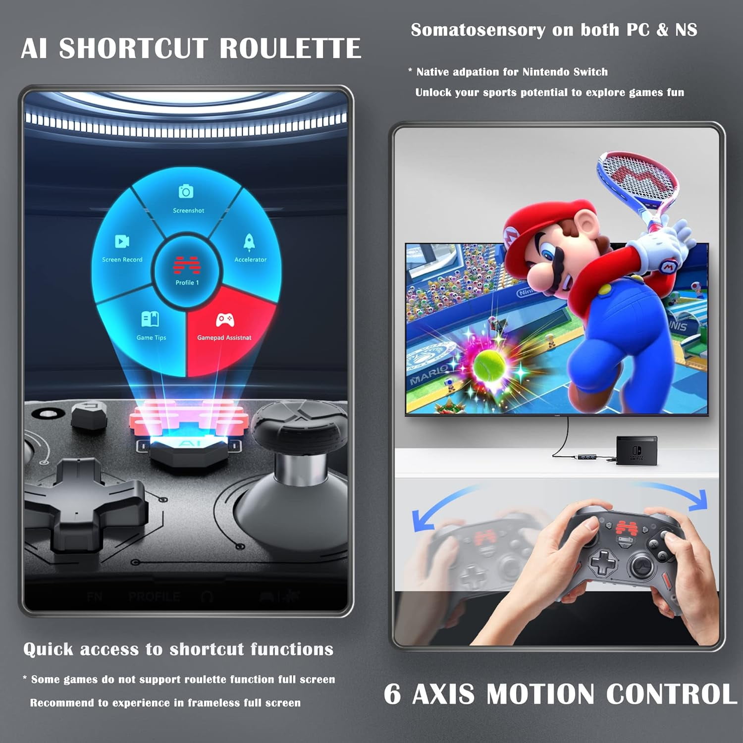 BEITONG Zeus 2 Optical Micro Switches Elite Game Controller for PC
