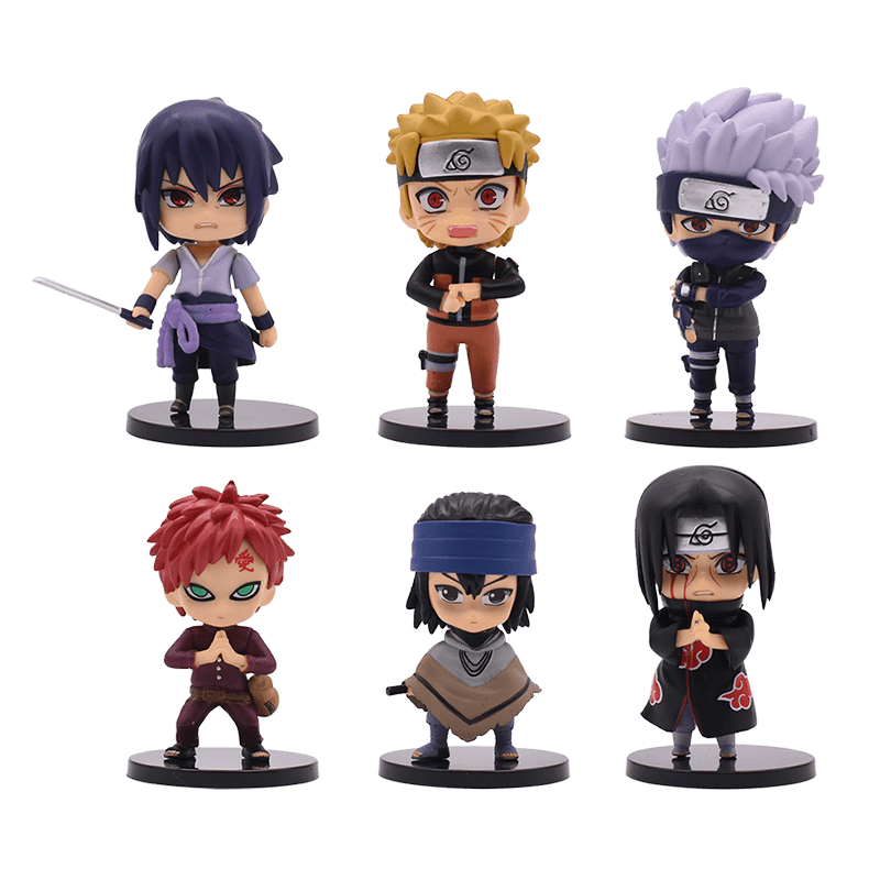 Details about   Naruto Figureine Uzumaki Naruto Uchiha Sasuke Hatake Kakashi PVC Action Figures 