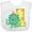AA-White, variant on Inktastic Monster 1st Birthday Boys or Girls Baby Bib