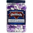 thumbnail image 3 of Lavender Purple & White Jordan Almonds Medley by It's Delish, 3.5 LBS Jumbo Container  Valentines Mothers Day Girl Theme Bulk Party Favors Almond Nut Coated in Sweet Hard Candy Shell - Vegan & Kosher, 3 of 5