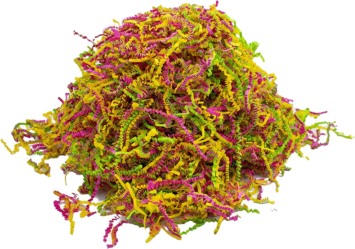3-Ply Crinkle Cut Shredded Paper, 2 lbs, Easter Blend