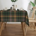 thumbnail image 3 of Rectangle Table Cloth, Scottish Clan Buchanan Hunting Tartan Plaid Resistant Washable Tablecloth Decorative Table Cover for Dining, Indoor and Outdoor, 3 of 6