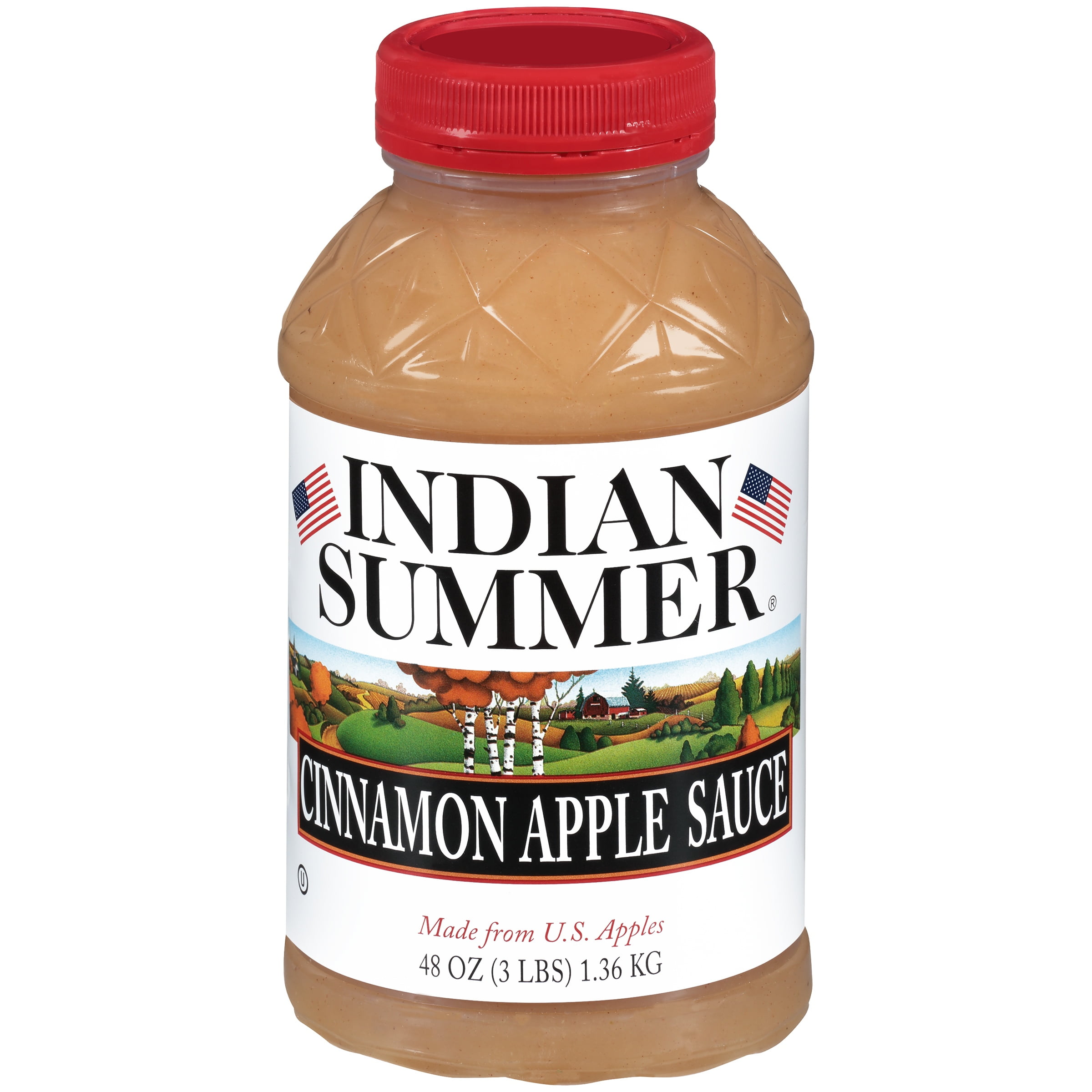 Indian SummerÂ® Cinnamon Apple Sauce 48 oz. Jar