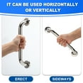 Grab Bars for Shower, 2 Pack 12inch Bathroom Shower Handles, Stainless ...