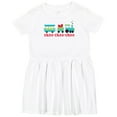 thumbnail image 3 of Inktastic Love Train Girls Toddler Dress, 3 of 5
