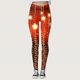 thumbnail image 3 of Gibobby Leggings deportivos mujer Pantalones estampados navideños personalizados para mujer, mallas navideñas de muñeco de nieve para fiesta de Papá(Rojo,G), 3 of 5